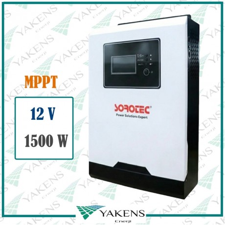 1.5Kw 12V 100A Amper 450VDC HV Mppt Akıllı İnverter